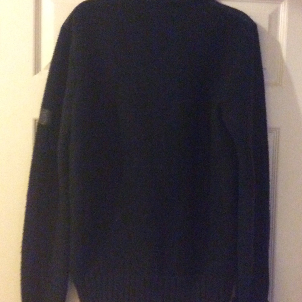 Men’s black warm zip up puffer jacket - Picture 4 of 6